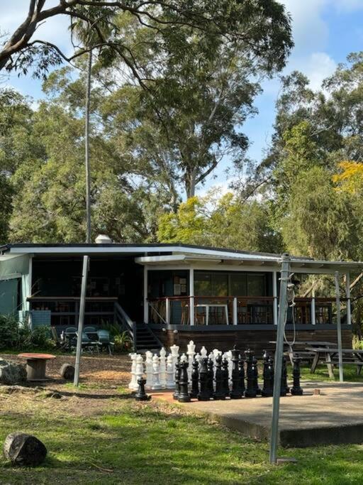 Dangar Beach Studio - Absolute Beach Front Villa Dangar Island Eksteriør billede